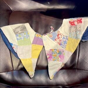 Large Handmade Patchwork Collar